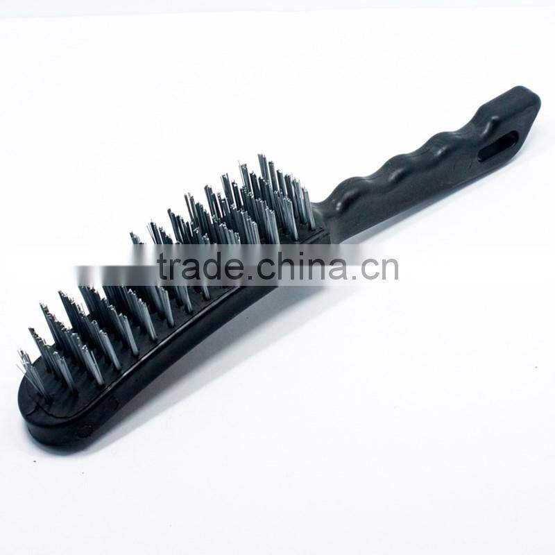 Plastic handle Wire brush