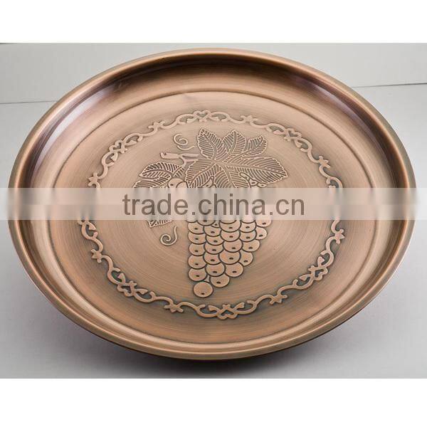 25cm to 80cm Kitchen Stainless Steels Round Serving Tray