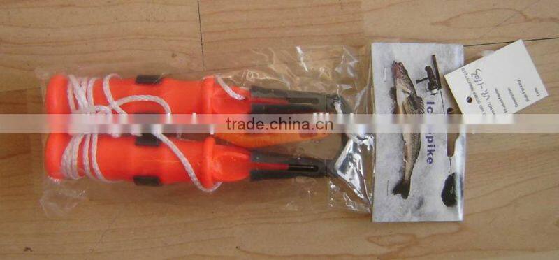 ice fishing spikes, Life saving tool