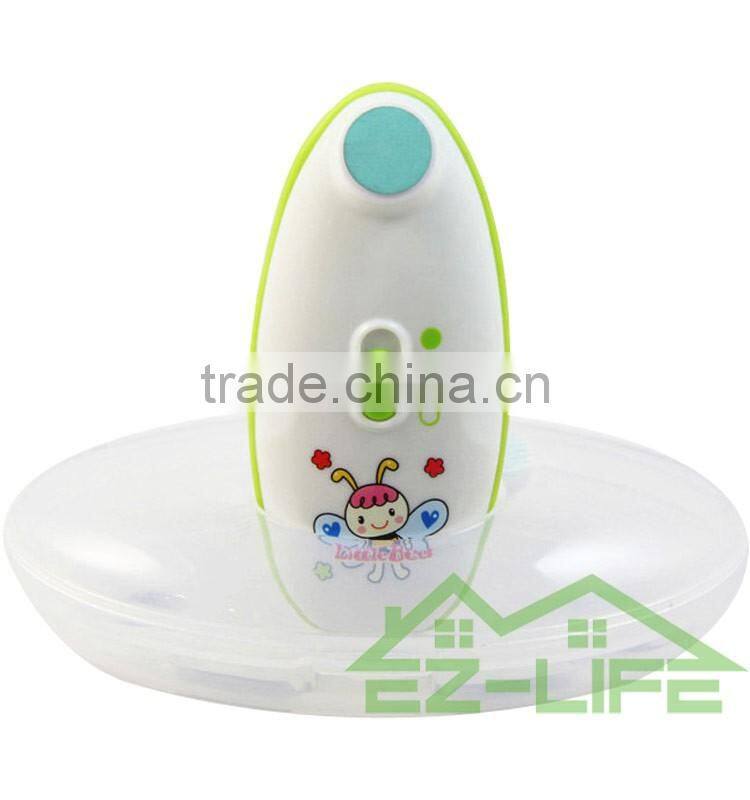 2017 Latest set design electric ABS plastic baby Nail timmer