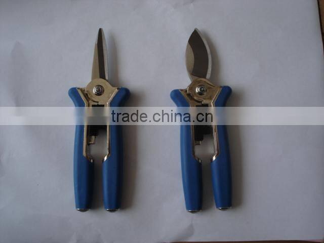 Stainless Steel Bladed Minim Bypass Secateurs and trimmers