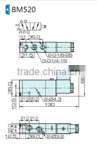 BM PU AM water valve with high quality