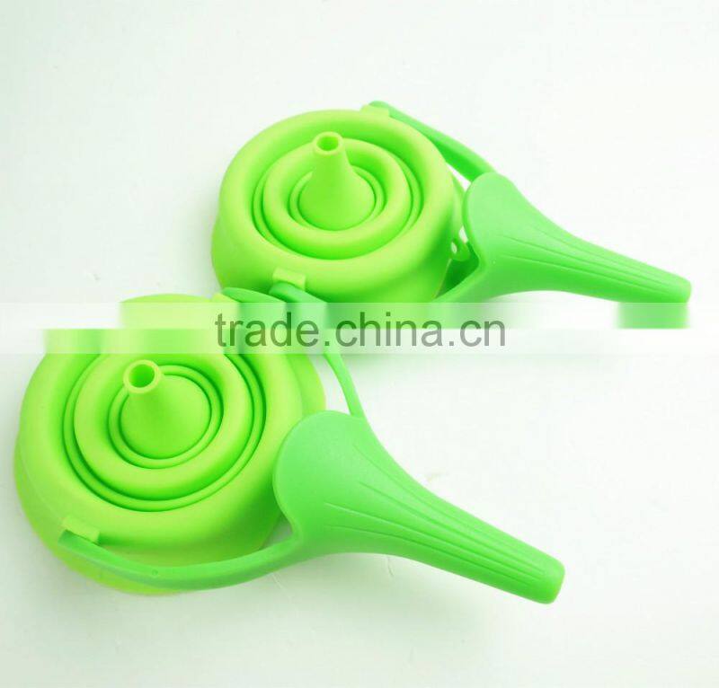 16126 silicone folding funnel with pp handle