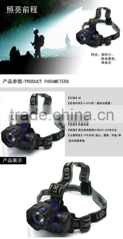 Camplights miner lamp glare 3w led fishing lamp night fishing lights