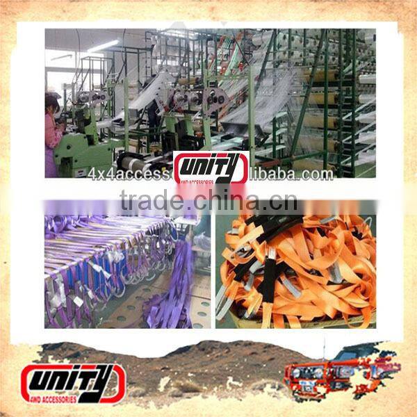 auto tow strap with 8,370lbs capacity for off road