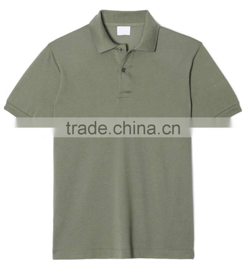 Mens 100% Cotton Pique New Style Army Polo Shirt