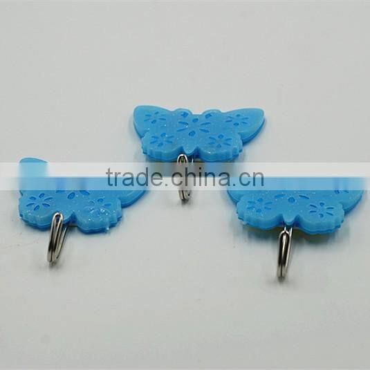 Best saling butterfly pattern decorative animal wall hooks