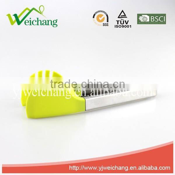 WCE7012 Premium nylon with high quality stainless steel Kitchen Tongs Food Tong Good Grip
