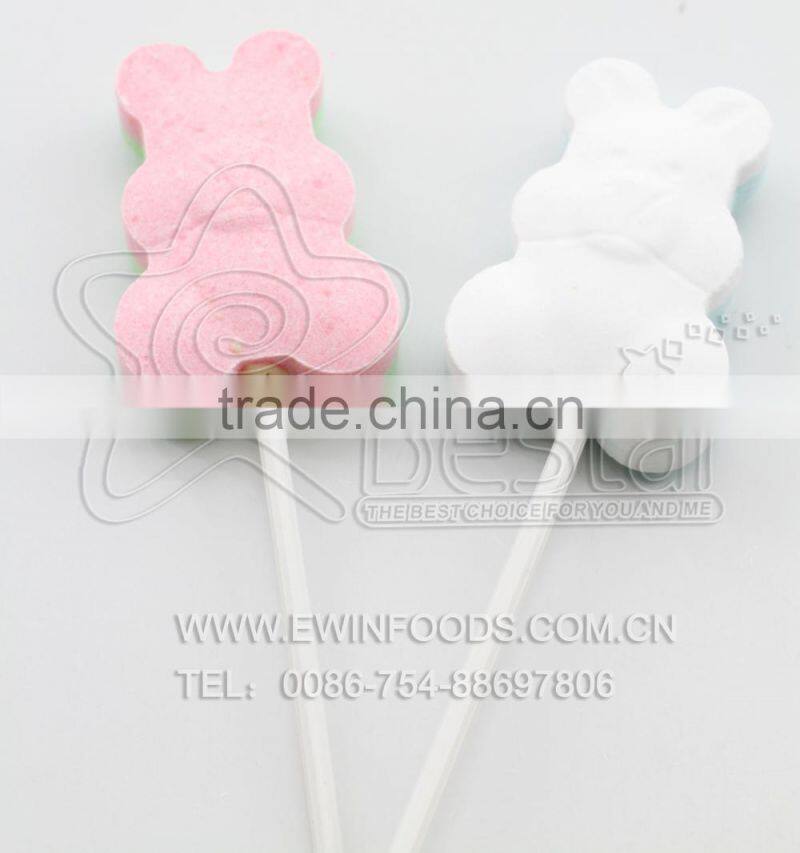 Cartoon Lollipop Bear Shaped Tablet Hard Lollipop