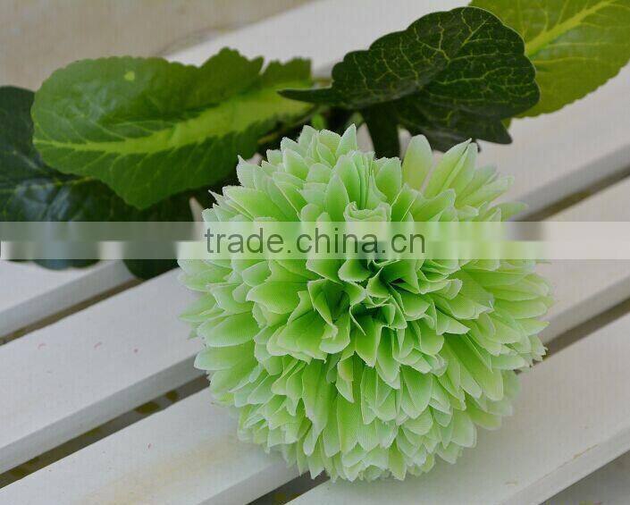 Round ball artificial flower bouquet for wedding
