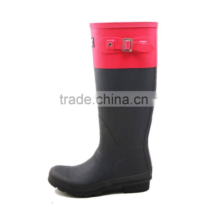 rubber rain boots pvc rain boots women wellington boots