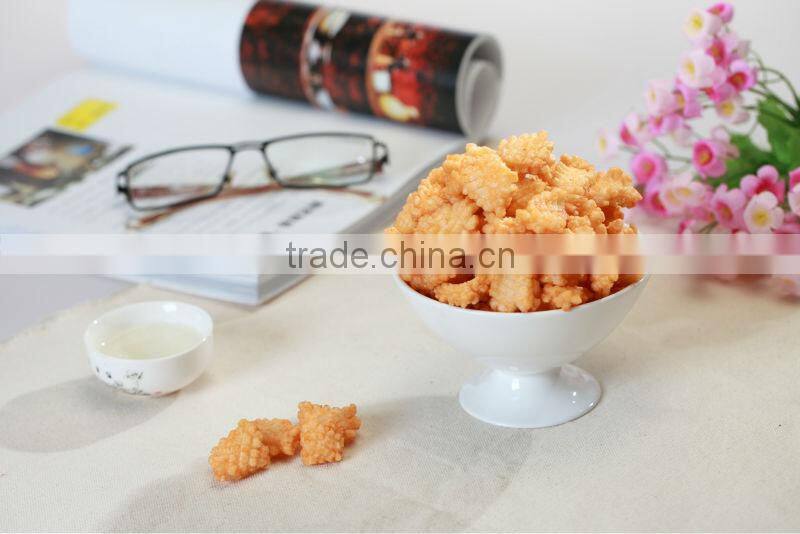 Fried Rice Cracker with Six Teasts