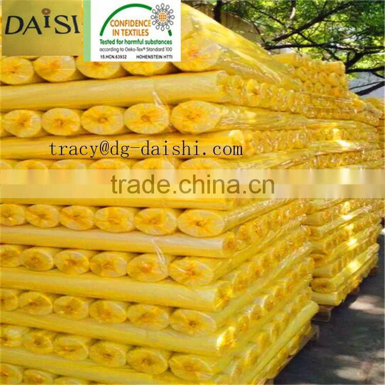 100% polyester fusible and non fusible interlining