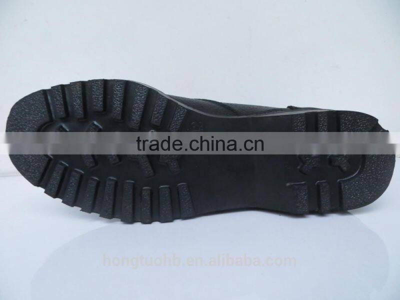 Army boot with molded sole