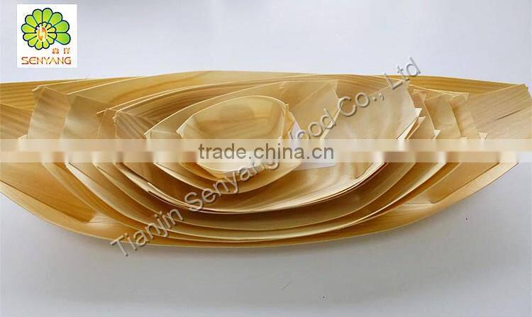best seller disposable party Japanese sushi wood plate