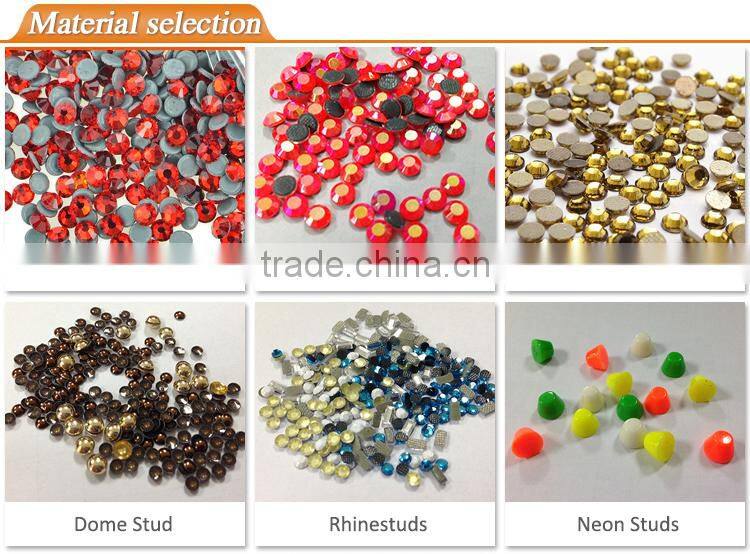 paw strass motifs , diamond rhinestone motif for Tshirt FOKSY