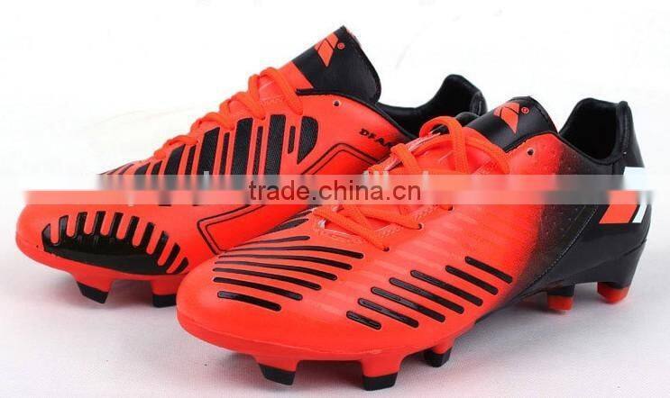fashion stylish indoor brand name football soccer shoes for men women children sport on the grass