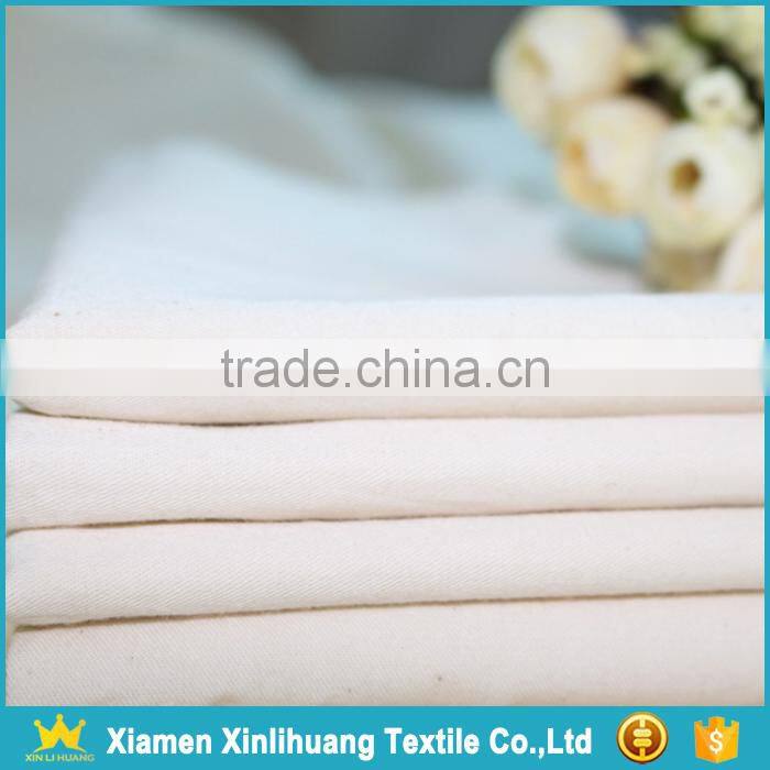 Competetive Price Wholesale 21x21 108x58 100% Cotton Twill Fabric Grey Fabric