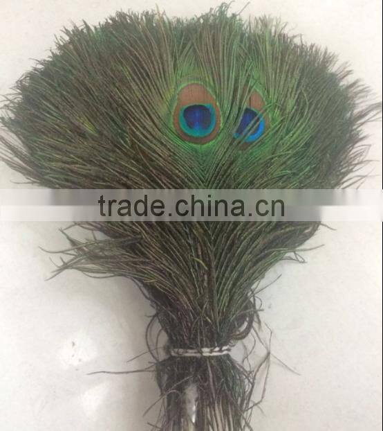 Peacock Eye Tail Feather For Accessory DIY Masquerade Decoration Party Dress