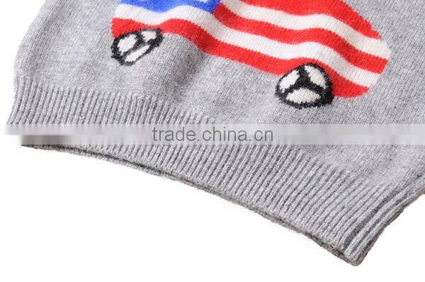 2015 New Design Baby Boys Knitting Wool Sweaters