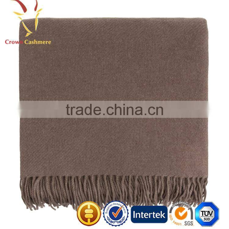 Soft Knitted Luxe Baby Wool Cashmere Blanket