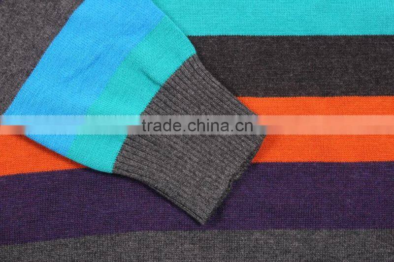 2015 Colorful Deep V Neck Sweaters Men