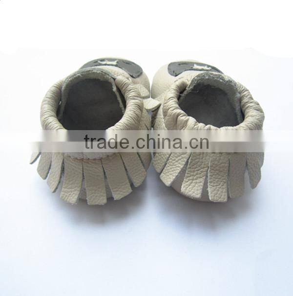 2015 Batman design baby moccasins genuine leather baby shoes