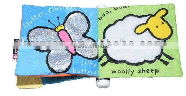 wholesale early educational kid's cloth book