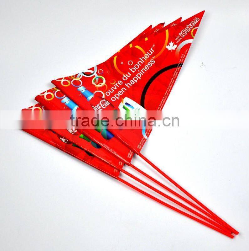 Custom polyester hand waving flag