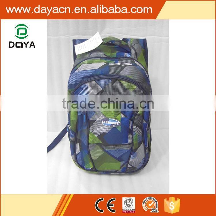 2017 latest new design high school backpack