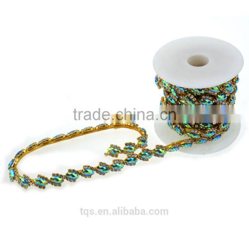 Crystal Cup Chain Beads Chains Accessories