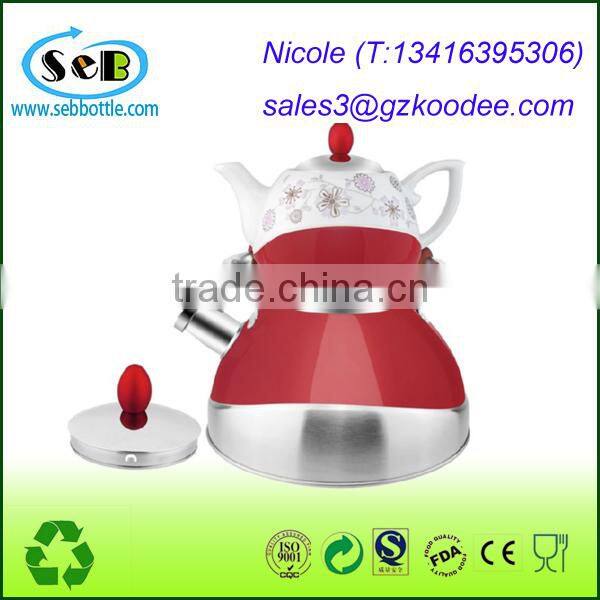 Stainless Steel Tea Kettle with Copper Capsule Bottom