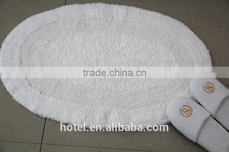 hotel embroidery logo bath rug,custom size bath rugs,decorative bath rugs
