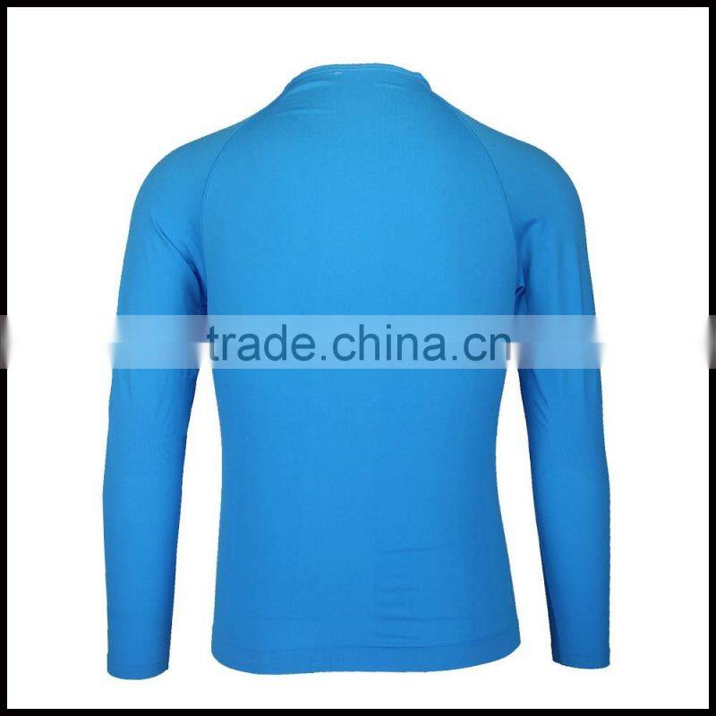 W15-ACC-M-02-C Blue Cheap Seamless Thermal Underwear For Men