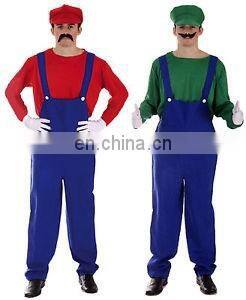 Hot Sale Party Carnival adult Men Super Mario bros Costumes AGM2000