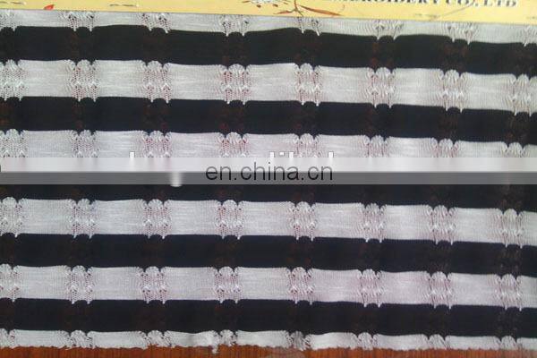 shaoxing winfar woman dress jacquard knit polyester rayon spandex fabric