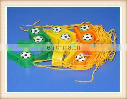 Kids plastic football bike trumpet horn toy