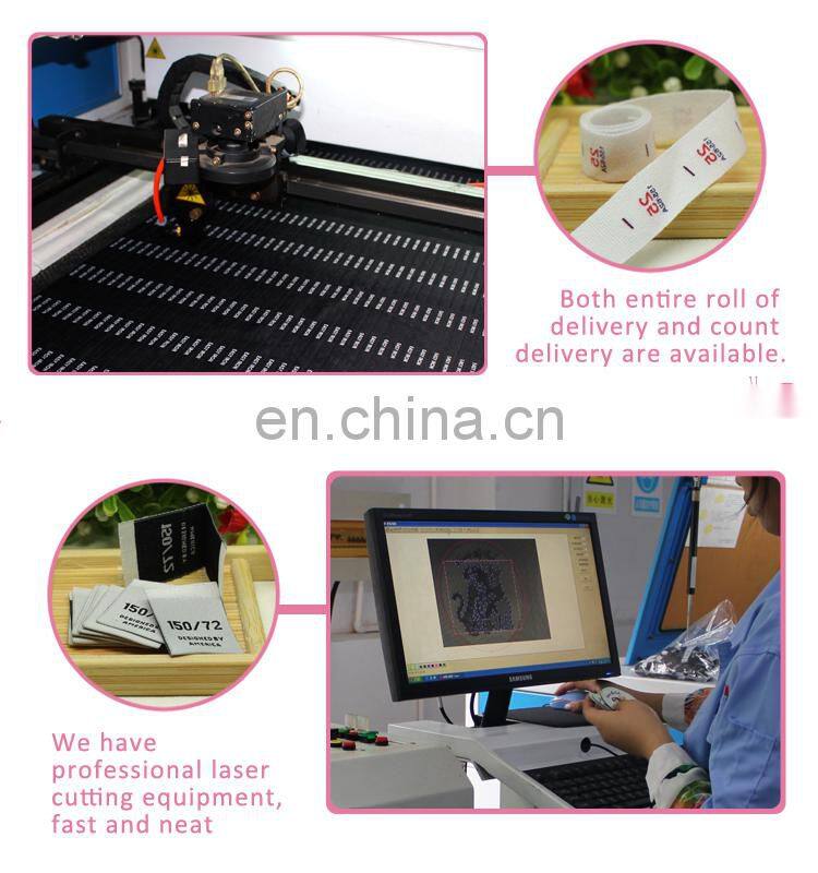 Custom national wind woven label ribbon