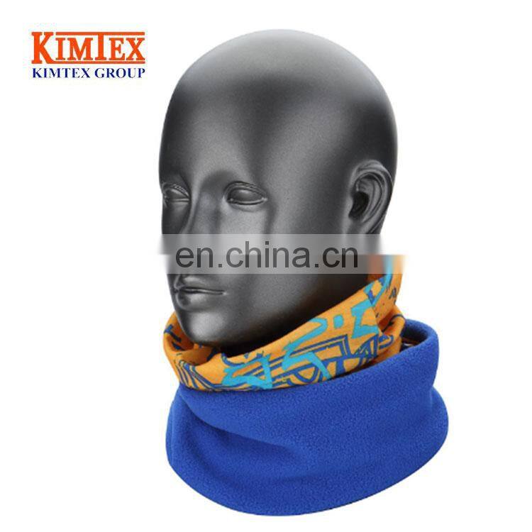 Custom seamless tube Scarf Beanie Neck Warmer Hat Face Mask Bandana