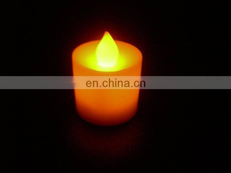 led candles with real flame/led bulb lights candle for deco/color led candle with battery