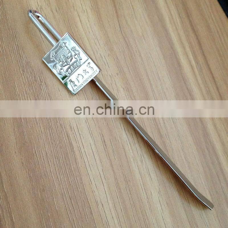 Gift items blank metal bookmark