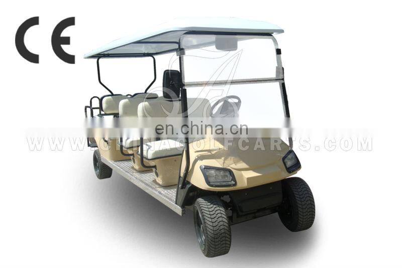 New Electric 8 seater golf cart for sale sightseeing bus for airport