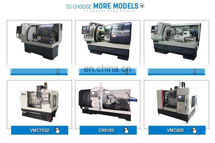 CK6150A cnc lathe turning machine with hard guide rail and servo motor