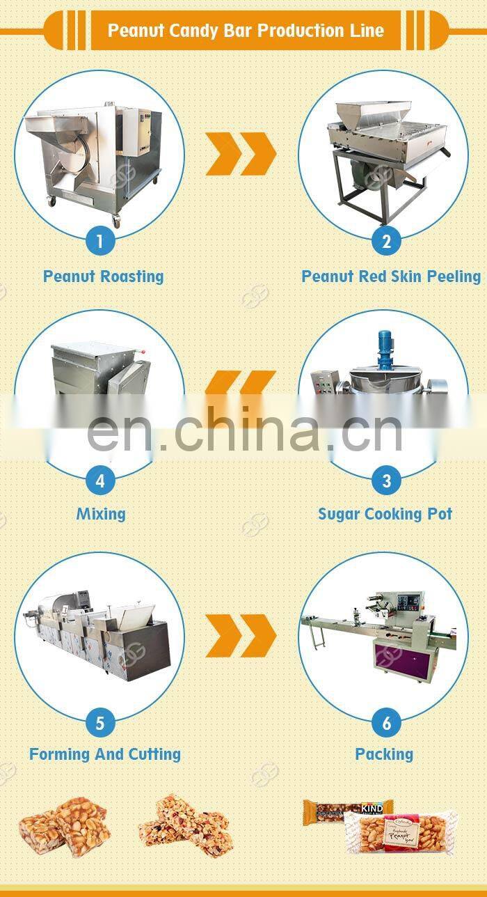 Gold Supplier Breakfast Peanut Chikki Candy Fruit Energy Granola Bar Making Chocolate Cereal Bar Machine
