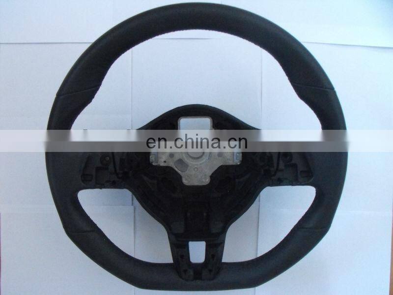 Hotsale high performance of car white wood steering wheel