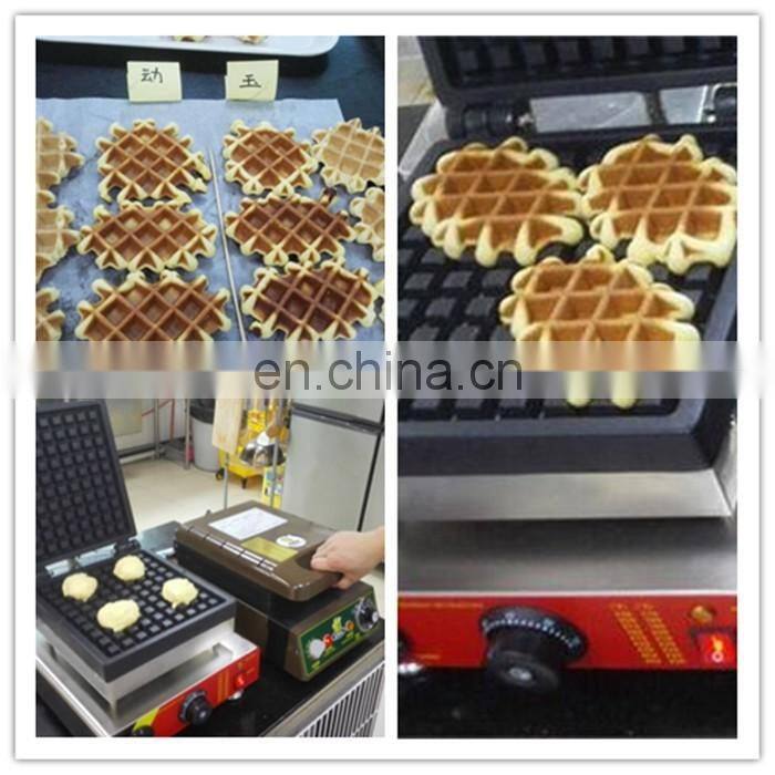 factory price stainless steel 201 Industrial Liege Waffle Maker For Sale