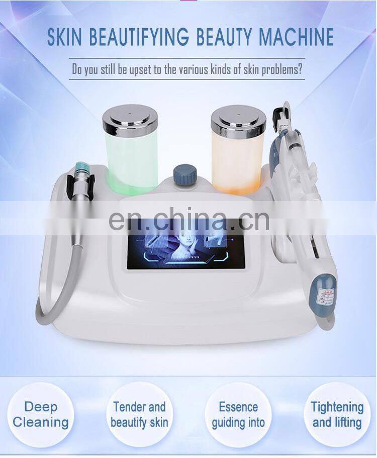 2 In 1 Facial Cleaning Water Hydra Dermabrasion Meso Device Beauty Machine