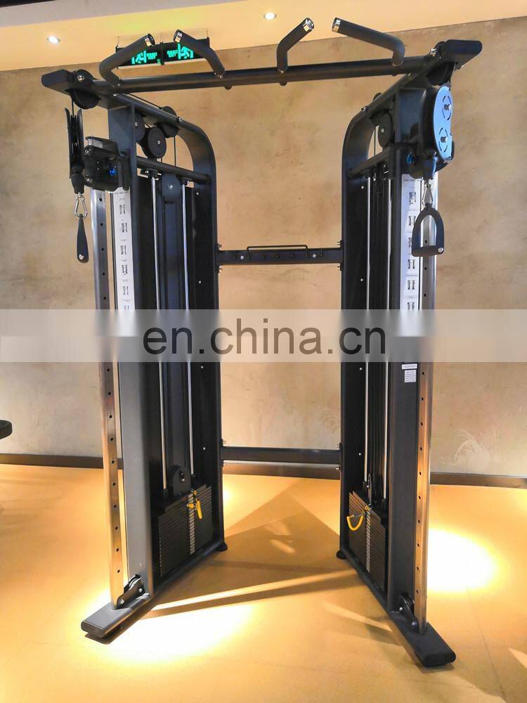 Hot sales high quality heavy duty commercial fitness gym equipment multi functional trainer FTS Glide machine SES17