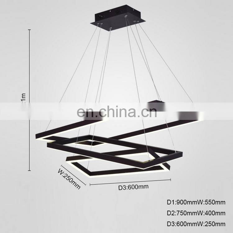 Modern Fashion home decorative led light acrylic chandelier