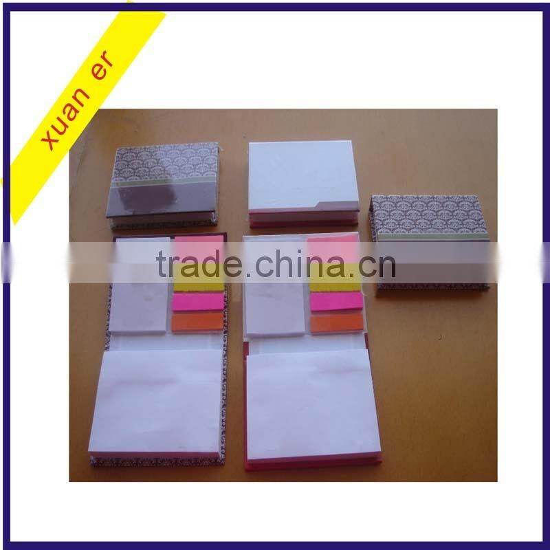 High quality fashion colorful unique adhesive paper sticky note made in china